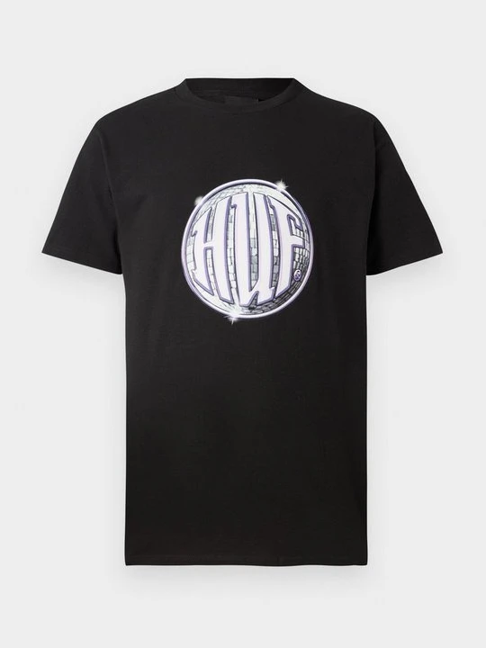 Zdjęcie produktu T-shirt z nadrukiem HUF czarny