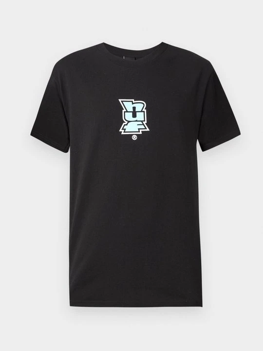 Zdjęcie produktu T-shirt z nadrukiem HUF czarny