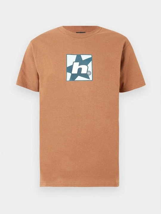 Zdjęcie produktu T-shirt z nadrukiem HUF ochra