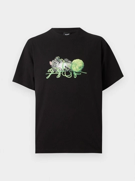 Zdjęcie produktu T-shirt z nadrukiem HUF czarny