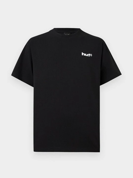Zdjęcie produktu T-shirt z nadrukiem HUF czarny