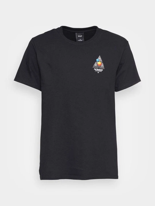 Zdjęcie produktu T-shirt z nadrukiem HUF czarny