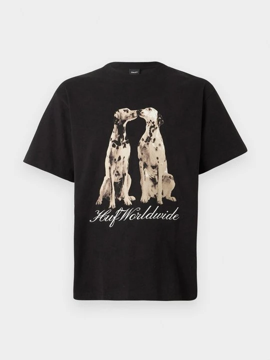 Zdjęcie produktu T-shirt z nadrukiem HUF czarny