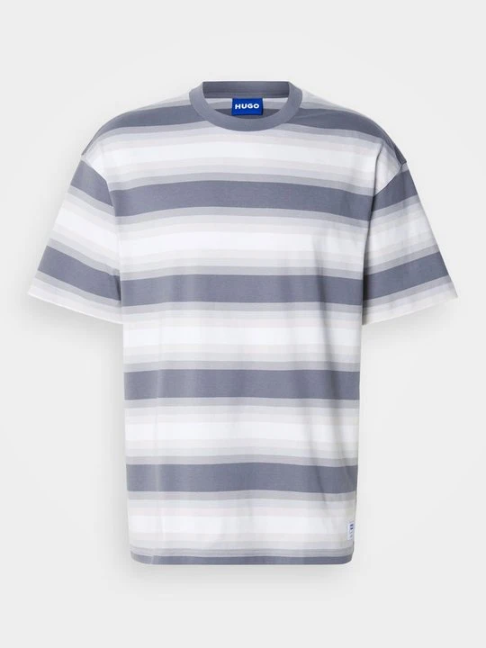 Zdjęcie produktu T-shirt z nadrukiem Hugo szary