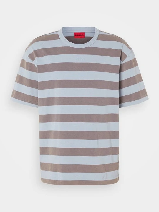 Zdjęcie produktu T-shirt z nadrukiem Hugo niebieski