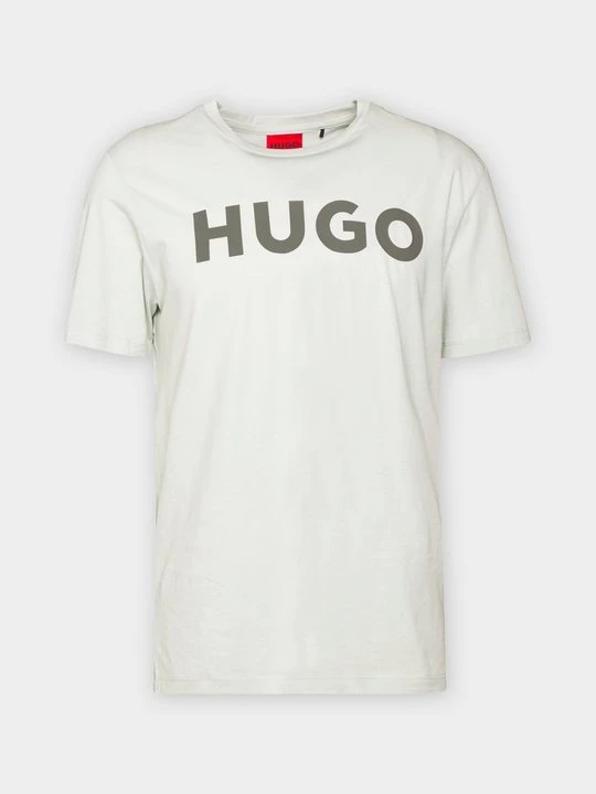 Zdjęcie produktu T-shirt z nadrukiem Hugo jasnozielony