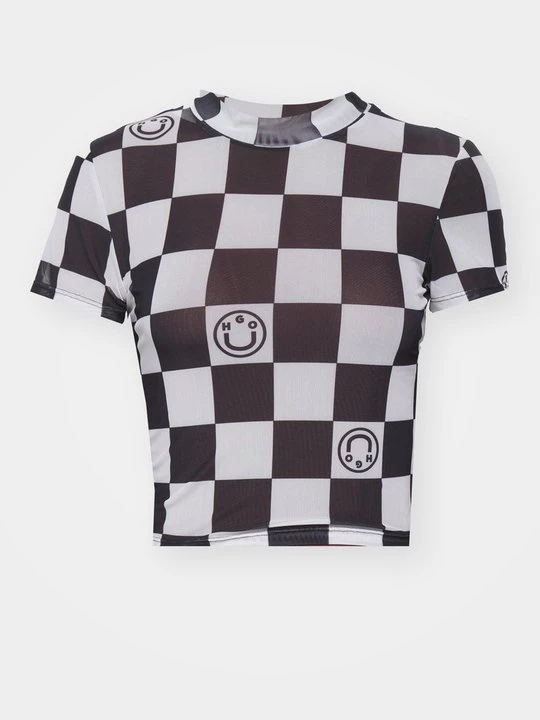 Zdjęcie produktu T-shirt z nadrukiem Hugo czarny