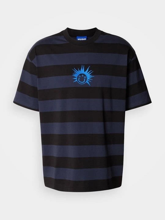 Zdjęcie produktu T-shirt z nadrukiem Hugo czarny