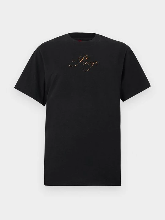 Zdjęcie produktu T-shirt z nadrukiem Hugo czarny