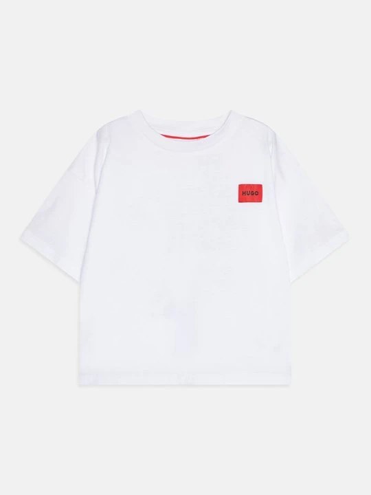 Zdjęcie produktu T-shirt z nadrukiem Hugo biały