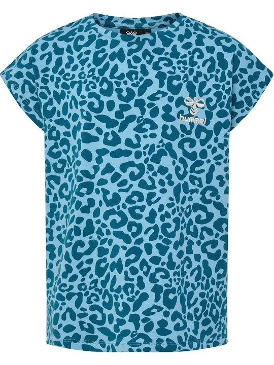 Zdjęcie produktu T-shirt z nadrukiem Hummel petrol