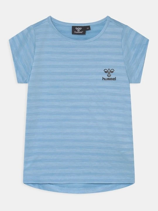 Zdjęcie produktu T-shirt z nadrukiem Hummel jasnoniebieski