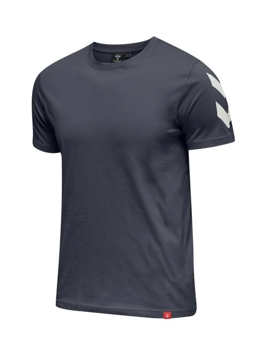 Zdjęcie produktu T-shirt z nadrukiem Hummel niebieski