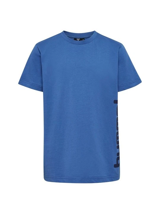 Zdjęcie produktu T-shirt z nadrukiem Hummel niebieski