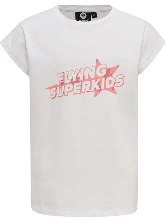Zdjęcie produktu T-shirt z nadrukiem Hummel biały
