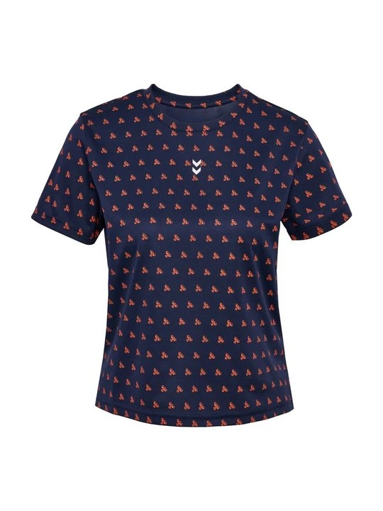 Zdjęcie produktu T-shirt z nadrukiem Hummel niebieski