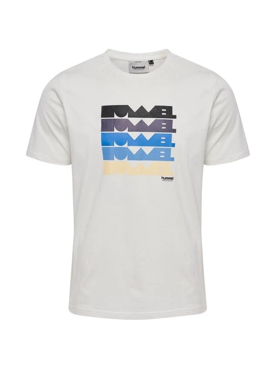 Zdjęcie produktu T-shirt z nadrukiem Hummel biały