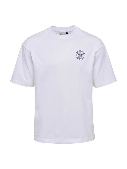 Zdjęcie produktu T-shirt z nadrukiem Hummel biały