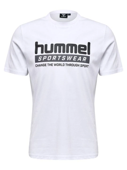 Zdjęcie produktu T-shirt z nadrukiem Hummel biały