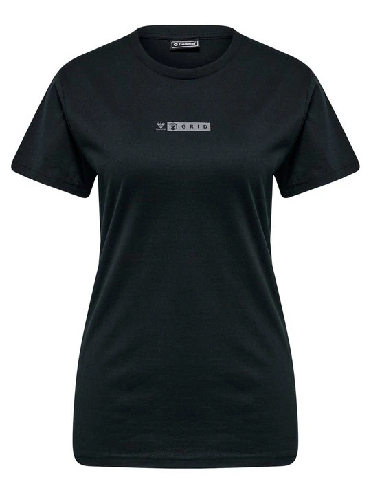 Zdjęcie produktu T-shirt z nadrukiem Hummel czarny