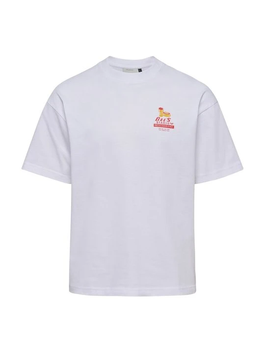 Zdjęcie produktu T-shirt z nadrukiem Hummel biały
