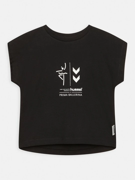 Zdjęcie produktu T-shirt z nadrukiem Hummel czarny