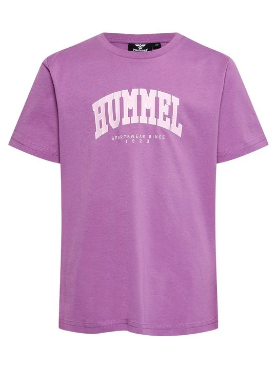 Zdjęcie produktu T-shirt z nadrukiem Hummel fioletowy