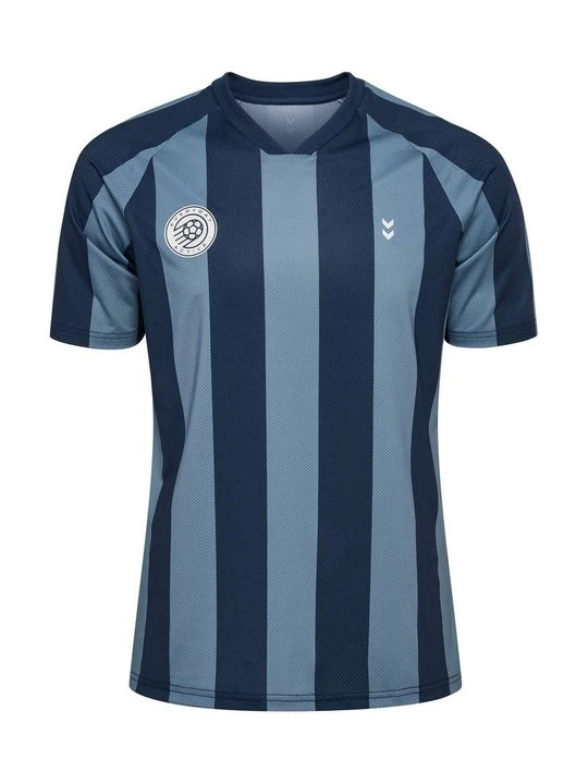 Zdjęcie produktu T-shirt z nadrukiem Hummel niebieski