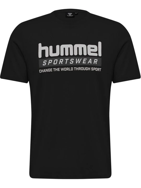Zdjęcie produktu T-shirt z nadrukiem Hummel czarny