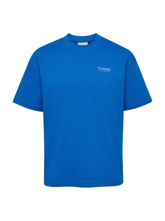 Zdjęcie produktu T-shirt z nadrukiem Hummel niebieski