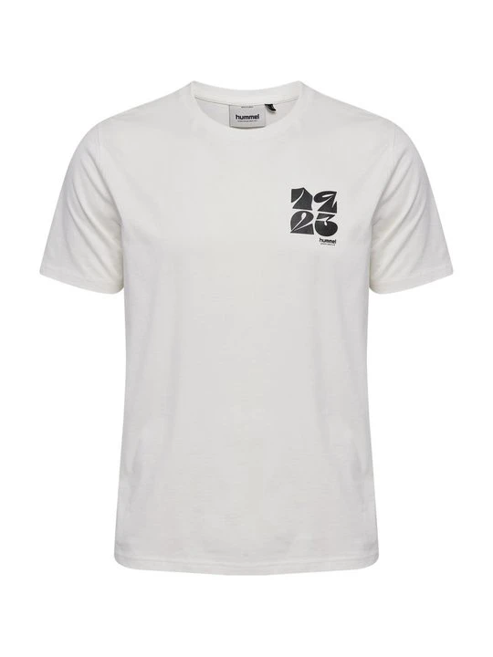 Zdjęcie produktu T-shirt z nadrukiem Hummel biały