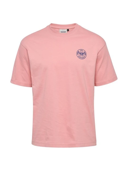 Zdjęcie produktu T-shirt z nadrukiem Hummel różowy