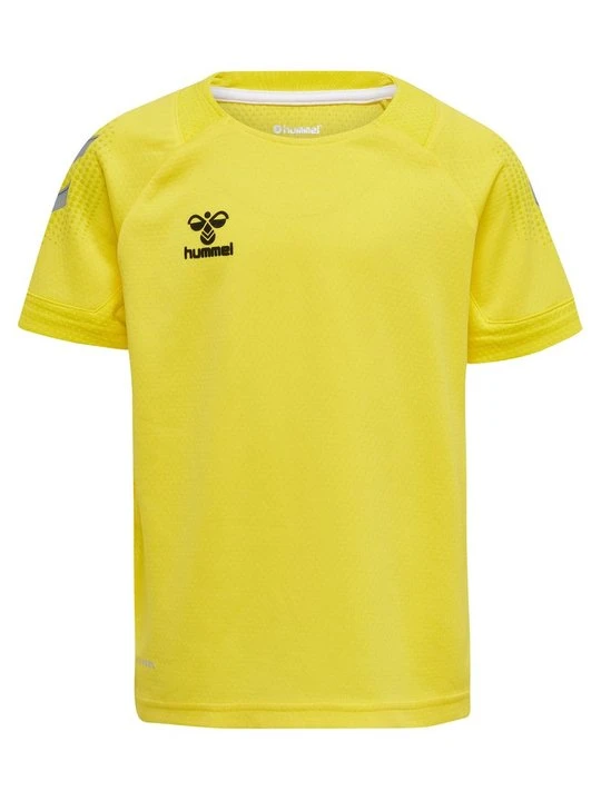 Zdjęcie produktu T-shirt z nadrukiem Hummel żółty