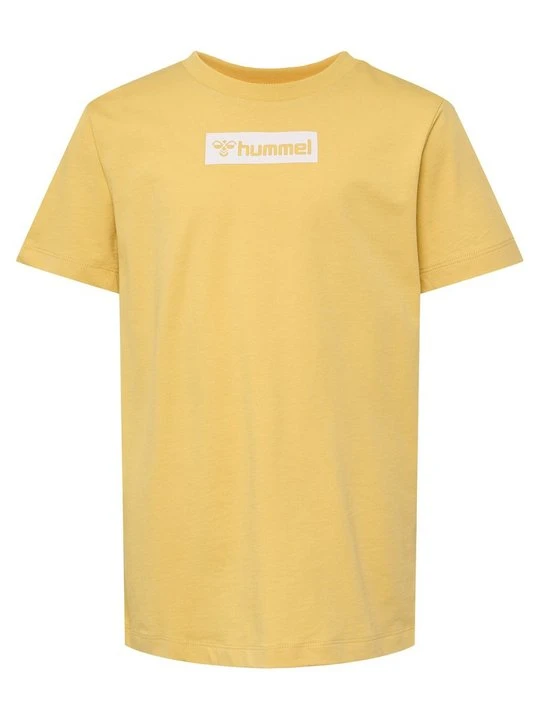 Zdjęcie produktu T-shirt z nadrukiem Hummel żółty