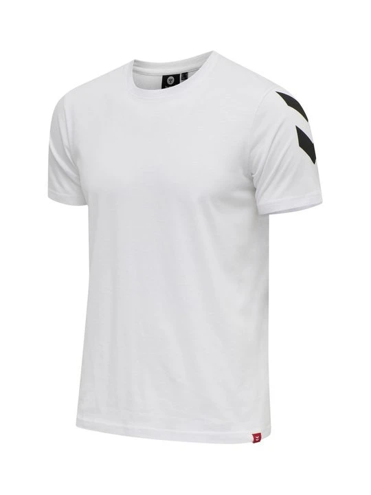 Zdjęcie produktu T-shirt z nadrukiem Hummel biały
