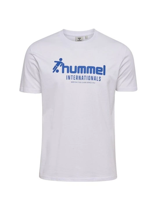 Zdjęcie produktu T-shirt z nadrukiem Hummel biały