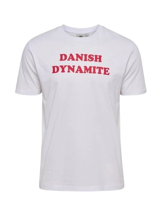 Zdjęcie produktu T-shirt z nadrukiem Hummel biały