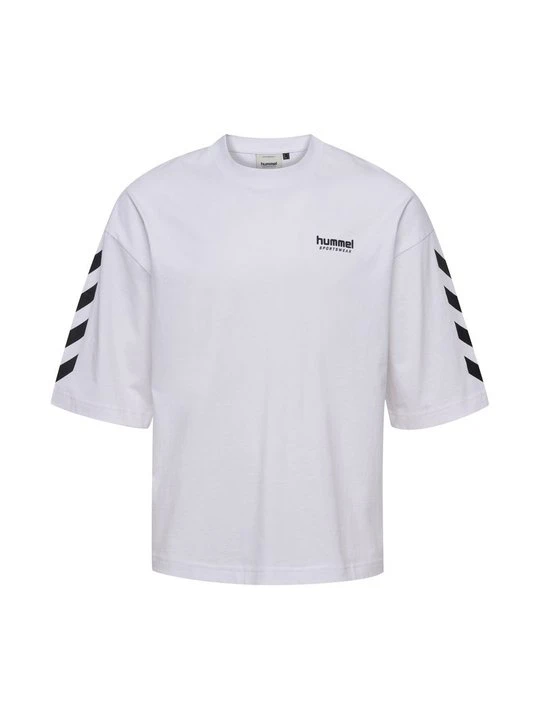 Zdjęcie produktu T-shirt z nadrukiem Hummel biały
