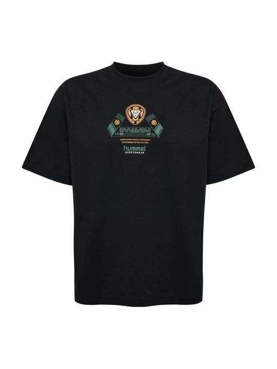 Zdjęcie produktu T-shirt z nadrukiem Hummel czarny
