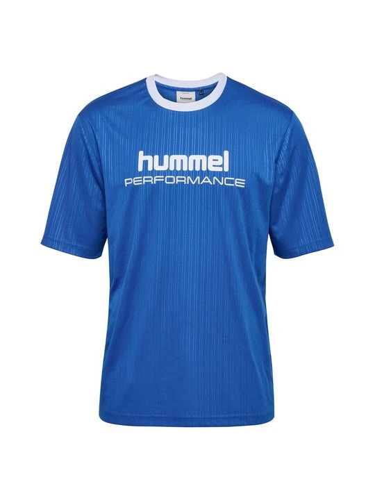 Zdjęcie produktu T-shirt z nadrukiem Hummel niebieski