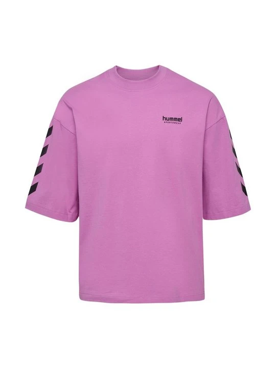 Zdjęcie produktu T-shirt z nadrukiem Hummel różowy