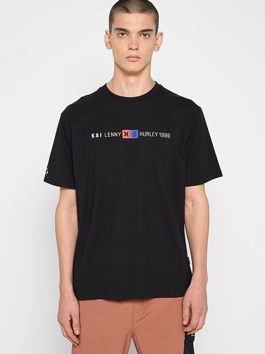 Zdjęcie produktu T-shirt z nadrukiem Hurley czarny
