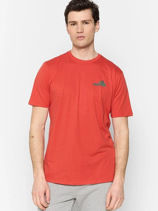 Zdjęcie produktu T-shirt z nadrukiem Hurley czerwony
