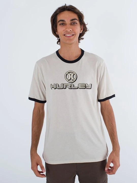 Zdjęcie produktu T-shirt z nadrukiem Hurley biały