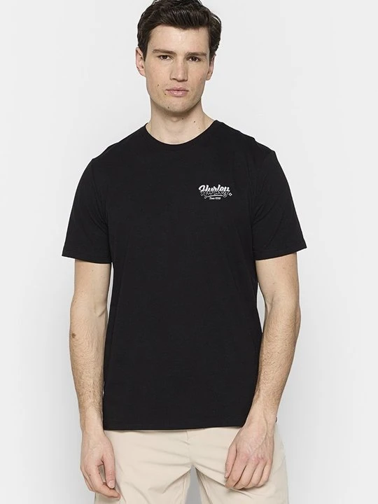 Zdjęcie produktu T-shirt z nadrukiem Hurley czarny