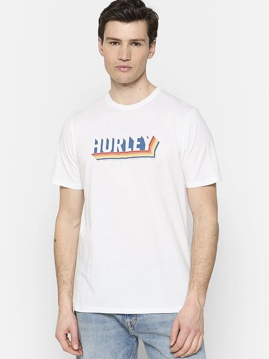 Zdjęcie produktu T-shirt z nadrukiem Hurley biały