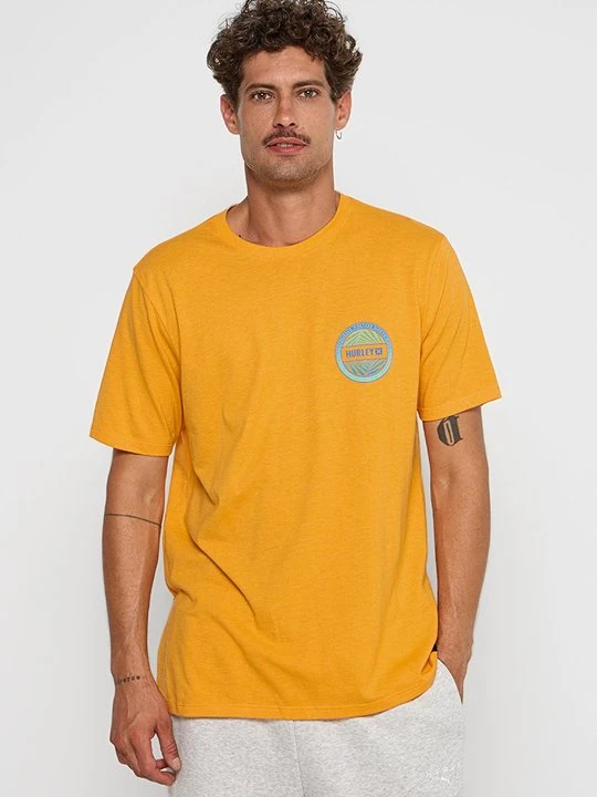 Zdjęcie produktu T-shirt z nadrukiem Hurley pomarańczowy