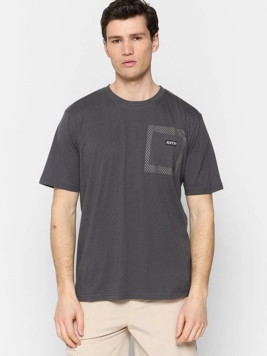 Zdjęcie produktu T-shirt z nadrukiem Hurley szary