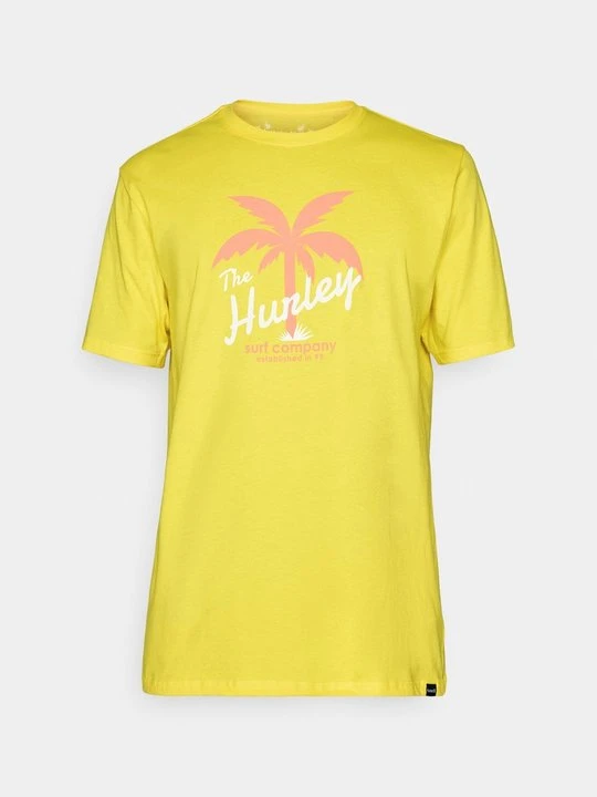 Zdjęcie produktu T-shirt z nadrukiem Hurley żółty