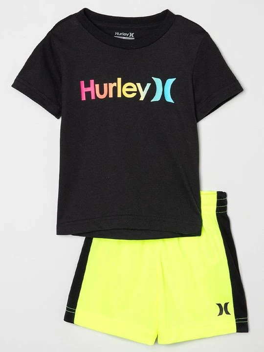 Zdjęcie produktu T-shirt z nadrukiem Hurley czarny